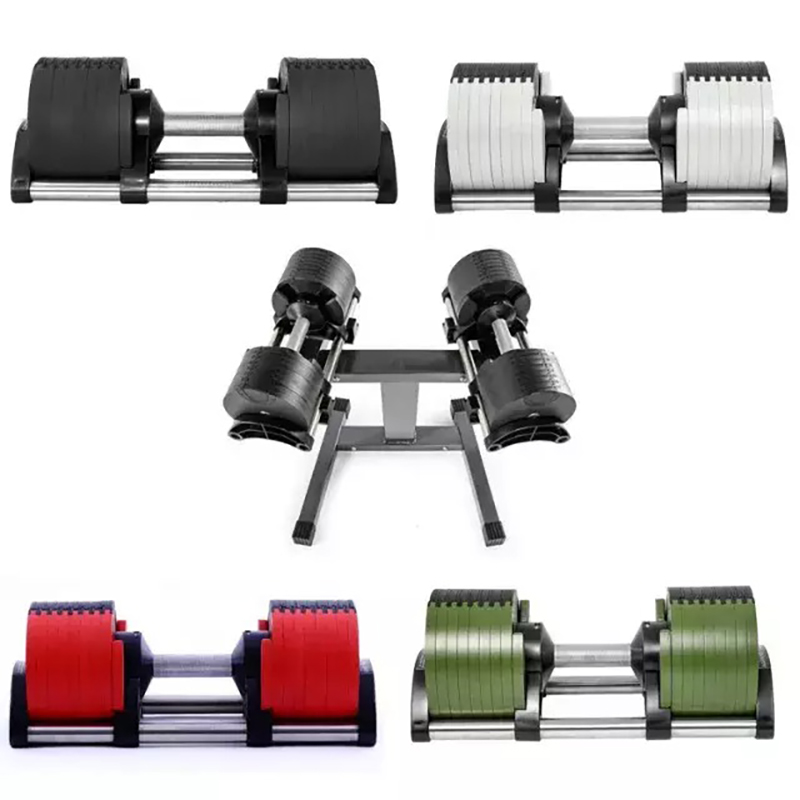 Adjustable Dumbbell Pair 40Kg - Serbest Ağırlıklar Dambıl 40kg Ayarlanabilir Dambıl