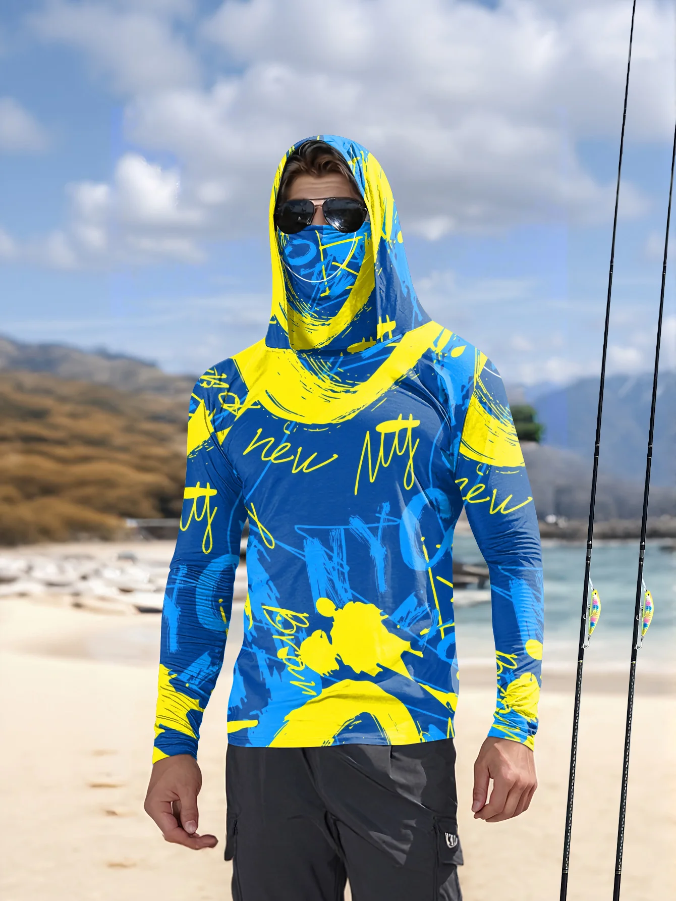 Hiking - Erkekler için UV korumalı, yürüyüşe uygun,